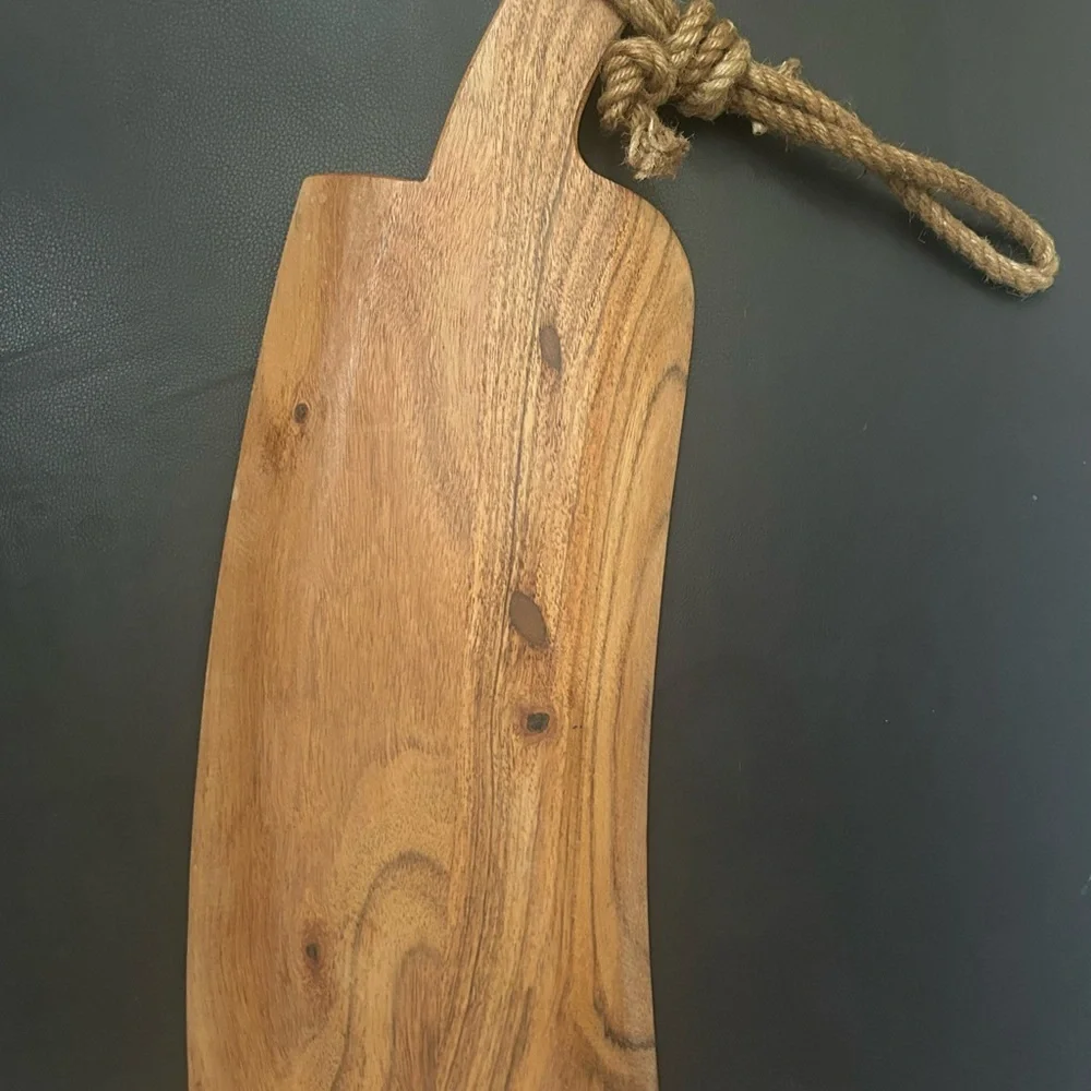 Crate & Barrel Rustic Charcuterie Board